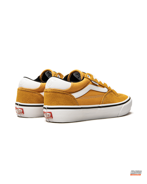 VNS Suede Ribbed-Toe Skate Trainer