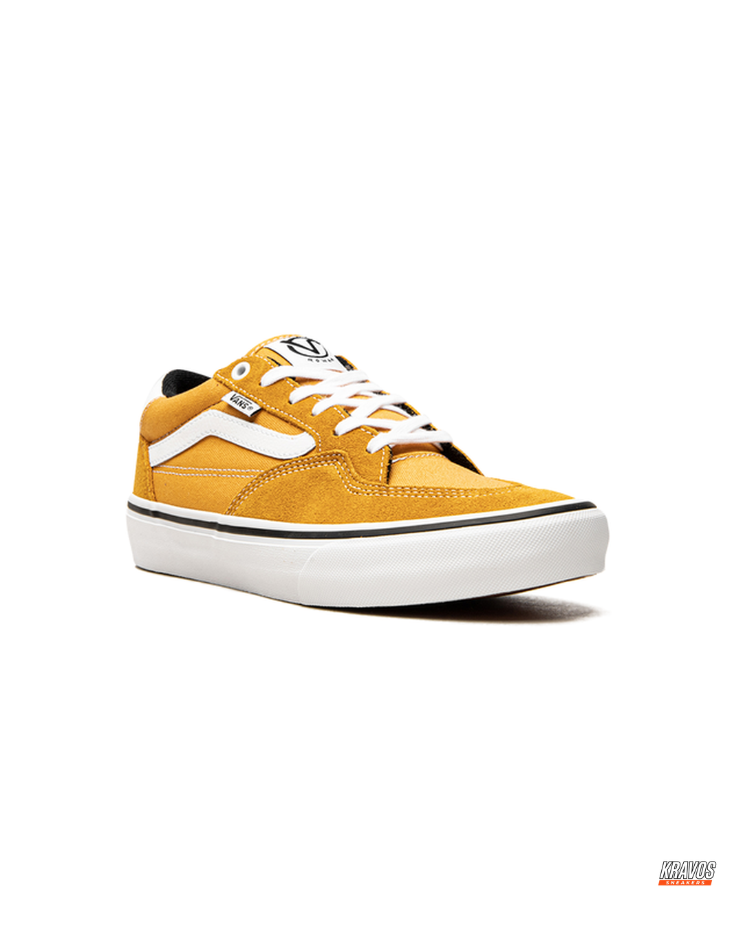 VNS Suede Ribbed-Toe Skate Trainer