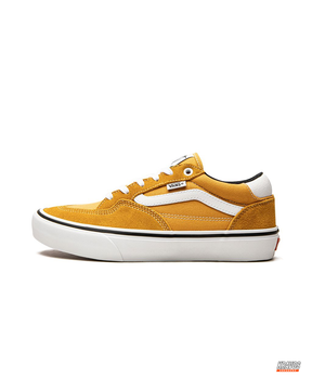 VNS Suede Ribbed-Toe Skate Trainer