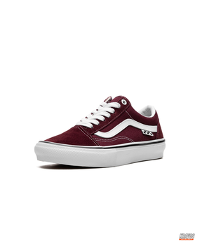 VNS Suede Wavy-Stripe Skate Low