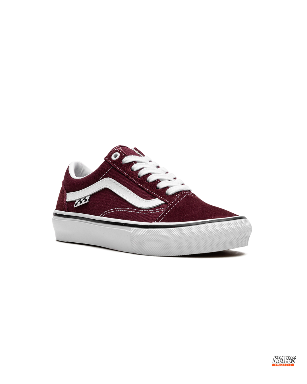 VNS Suede Wavy-Stripe Skate Low