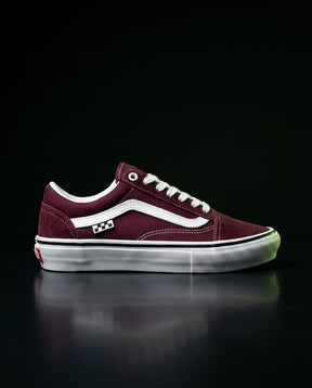 VNS Suede Wavy-Stripe Skate Low