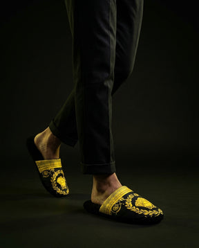 VRS Baroque Print Terry Slipper