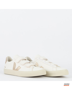 VRT Leather Triple-Strap Court Trainer