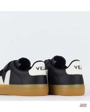 VRT Leather Velcro-Strap Court Trainer