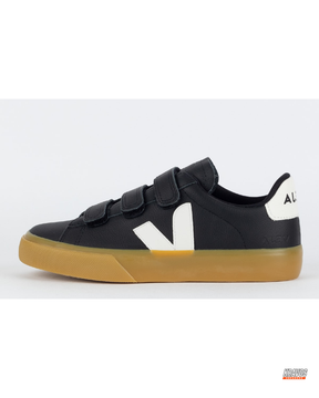 VRT Leather Velcro-Strap Court Trainer