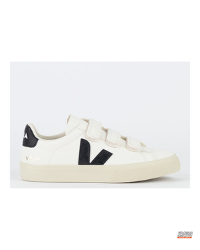 VRT Leather Velcro-Strap Court Trainer