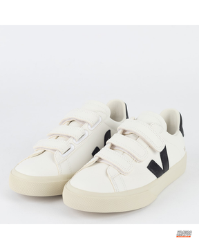 VRT Leather Velcro-Strap Court Trainer