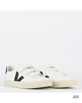 VRT Leather Velcro-Strap Court Trainer