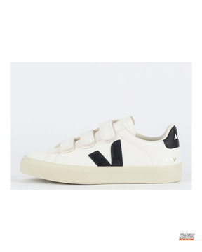 VRT Leather Velcro-Strap Court Trainer