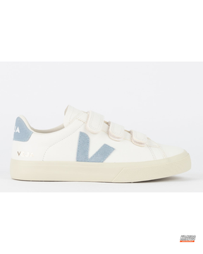 VRT Leather Velcro-Strap Court Trainer