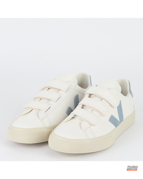 VRT Leather Velcro-Strap Court Trainer