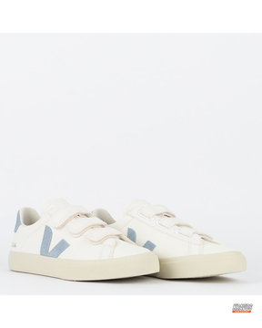 VRT Leather Velcro-Strap Court Trainer