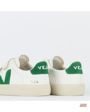 VRT Leather Velcro-Strap Court Trainer